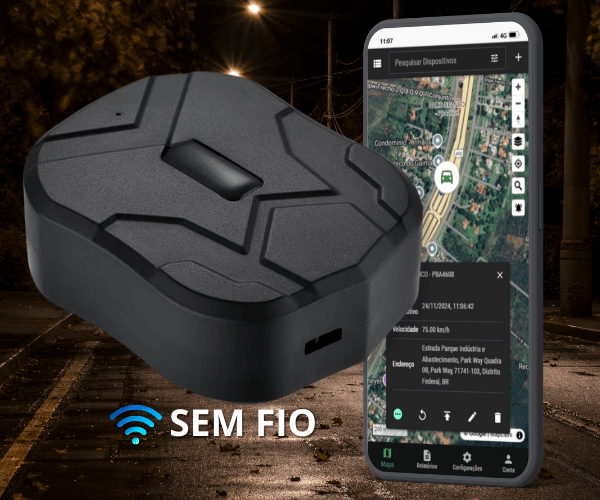 Detetive Particular em Brasília com Rastreador Espião sem fio recarregável