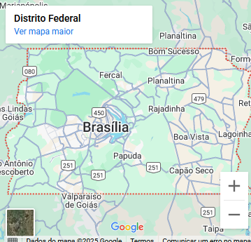 Localização Distrito Federal